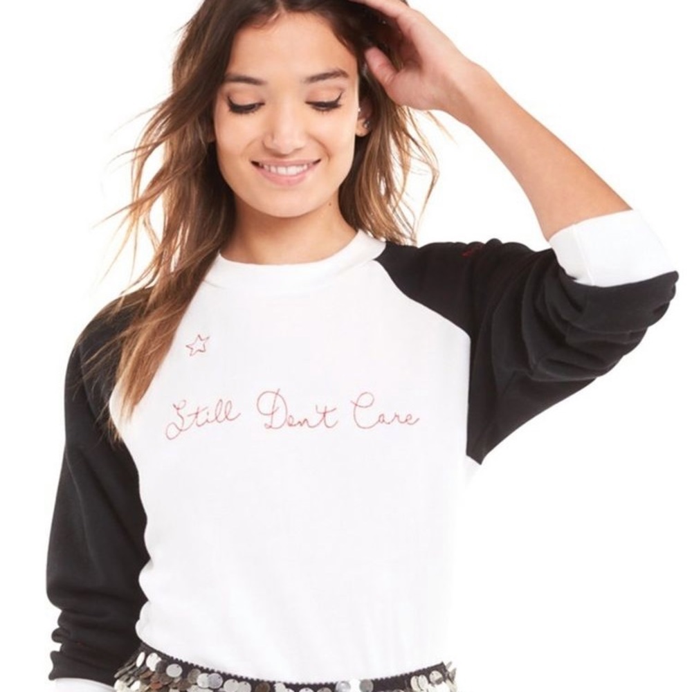 NWT Wildfox “Still Don’t Care” Sweatshirt